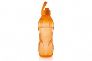 Эко+ Бутылка  750мл. винтовая крышка с клапаном Tupperware™- оранж.