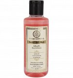 Khadi Rose &amp; Honey Body Wash SLS Free / Кхади гель для душа &quot;Роза и Мед&quot; Без СЛС 210мл.