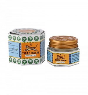 Tiger Balm White/Бальзам "Тигр" белый, 21 мл.