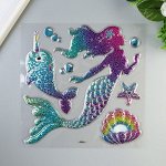 Наклейки Room Decor &quot;Русалка&quot; 25х25 см