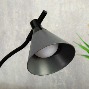 Лампа настольная сенсорная 85299/1 LED 3Вт 3 режима USB AKB черный-серый 12х10х37 см