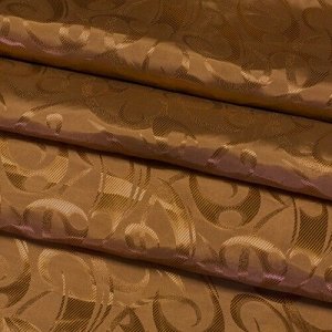 Портьерная ткань 150 см 10-2 цвет коричневый