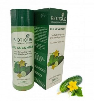 Bio Cucumber Pore Tightening Freshener With Himalayan Waters/ Тоник Для Лица Биотик Био Огурец С Гималайской Водой