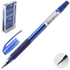 Ручка шарик "Pentel Feel it!" 1.0мм 3-х гран.корп., синяя 1/12 арт. BX490-C
