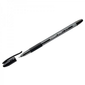 Ручка шарик "Luxor Spark ll" 0,7мм черная,грип 31071 1/12 арт. 31071
