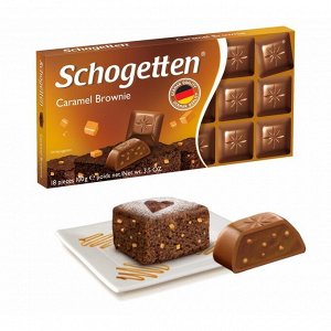 Шоколад Schogetten Caramell Brownie 100 г