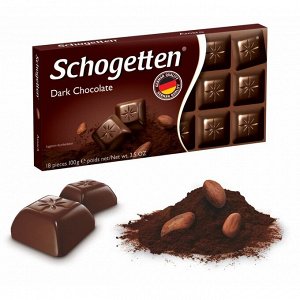 Шоколад  темный Schogetten Dark Chocolate 100