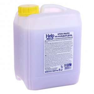 Жидкое мыло "Help" с Антибактериальным эффектом 5 кг