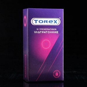 Презервативы Torex, ультратонкие, 12 шт.