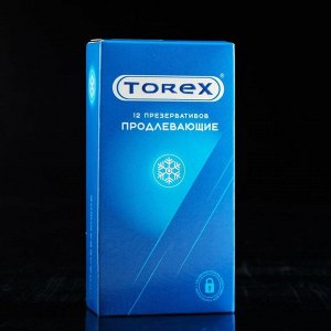 Презервативы «Torex» Продлевающие с бензокаином, 12 шт
