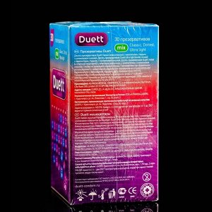 Презервативы DUETT Mix 30 шт