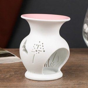 Аромалампа керамика "Бабочки на вазе" МИКС 9,5х7,5х7,5 см