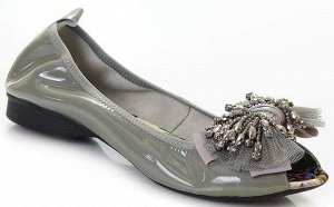 Балетки Страна производитель: Китай
Сезон: Лето
Цвет: Серый
Размер женской обуви x: 36 \
Полнота обуви: Тип «F» или «Fx» \
Стиль: Повседневный
Материал верха: Лаковая кожа натуральная
Материал подклад