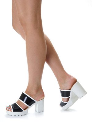Шлепки Страна производитель: Турция
Размер женской обуви x: 37
Материал верха: Натуральная кожа
Цвет: Черный
Высота каблука (см): 9
Размер женской обуви: 37, 38, 39, 40
натуральная кожа (лак)
стелька 