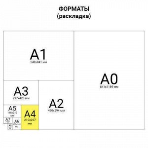 Тетрадь А4, 48 л., HATBER, скоба, клетка, выборочный лак, &quot;СТИХИИ ПРИРОДЫ&quot; (3 вида), 48Т4вмB3, T023204