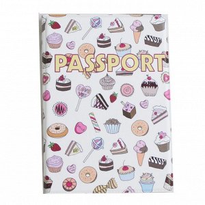 Обложка для паспорта Сладости