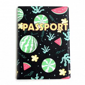Обложка для паспорта Арбузы