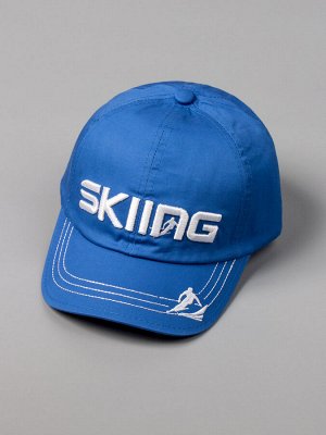 Кепка подростковая skiing, синий