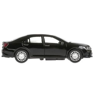 CAMRY-BK Машина металл TOYOTA CAMRY длина 12 см, двери, багажн, инерц, черный, кор. Технопарк в кор.2*36шт