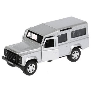 DEFENDER-SL Машина металл LAND ROVER DEFENDER 12см, открыв. двери, инерц, серебр. в кор. Технопарк в кор.2*36шт