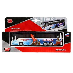 CT10-025-2 АВТОБУС "ТЕХНОПАРК" 18,5СМ МЕТАЛЛ. ИНЕРЦ. СВЕТ+ЗВУК, ОТКРЫВ. ДВЕРИ В РУСС. КОР. в кор.2*24шт