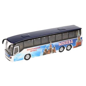 CT10-025-2 АВТОБУС "ТЕХНОПАРК" 18,5СМ МЕТАЛЛ. ИНЕРЦ. СВЕТ+ЗВУК, ОТКРЫВ. ДВЕРИ В РУСС. КОР. в кор.2*24шт