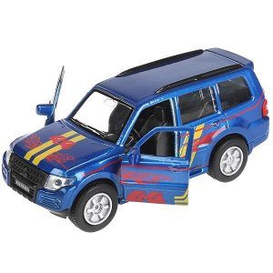 SB-17-61-MP-S-WB Машина металл МИЦУБИШИ Pajero спорт 12см,открыв.двери и багажник,инерц. в кор Технопарк в кор.2*24шт