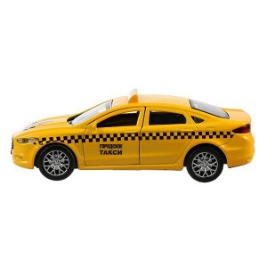 MONDEO-T Машина металл FORD MONDEO ТАКСИ, длина 12см, открыв. двери, инерц. в кор. Технопарк в кор.2*36шт