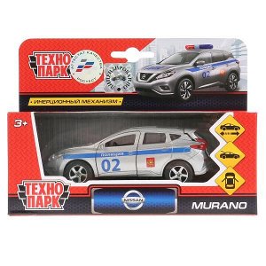 Технопарк. Модель "Nissan Murano. Полиция" арт.SB-17-75-NM-P-WB 12см, открыв.двери