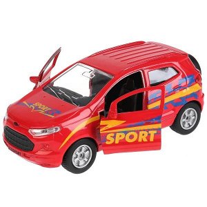 SB-18-21-S-WB Машина металл FORD Ecosport спорт 12см, открыв. двери, инерц. в кор. Технопарк в кор.2*24шт