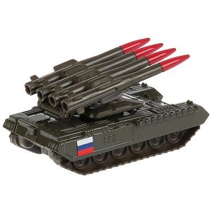 SB-16-19-BUK-G-WB ТАНК "ТЕХНОПАРК" МЕТАЛЛ. ИНЕРЦ. 12СМ, С РАКЕТНОЙ УСТАНОВКОЙ В РУСС. КОР. в кор.2*24шт