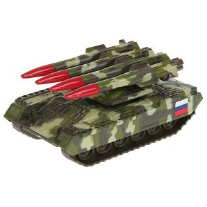 SB-16-19-BUK-M-WB ТАНК "ТЕХНОПАРК" МЕТАЛЛ. ИНЕРЦ. 12СМ, С РАКЕТНОЙ УСТАНОВКОЙ В РУСС. КОР. в кор.2*24шт