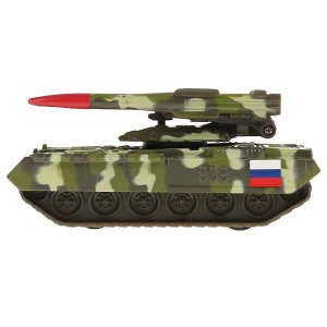 SB-16-19-BUK-M-WB ТАНК "ТЕХНОПАРК" МЕТАЛЛ. ИНЕРЦ. 12СМ, С РАКЕТНОЙ УСТАНОВКОЙ В РУСС. КОР. в кор.2*24шт