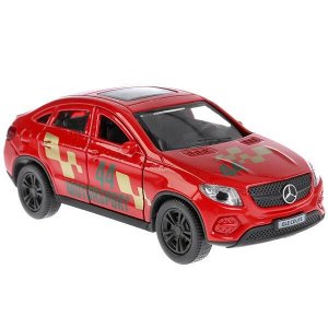 GLE-COUPE-S Машина металл MERCEDES-BENZ GLE COUPE СПОРТ длина 12 см, двери, багаж, кор. Технопарк в кор.2*36шт