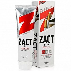 LION Зубная паста отбеливающая "ZACT"