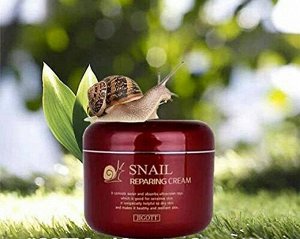 Jigott Snail Repairing Cream Восстанавливающий крем с экстрактом улитки