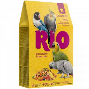 Rio Корм для средних и крупных попугаев Гурмэ 250 гр