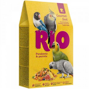 Rio Корм для средних и крупных попугаев Гурмэ 250гр