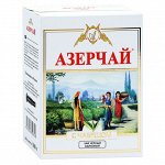 Чай черный 100гр картон байховый Азерчай с чабрецом 1/30