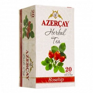 Чай травяной 20пак Азерчай шиповник с конв.