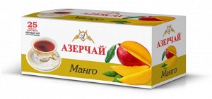 Чай черный 25пак Азерчай манго с конв. 1/24