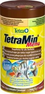 TetraMenu корм для всех видов рыб &quot;4 вида&quot; мелких хлопьев 250 мл