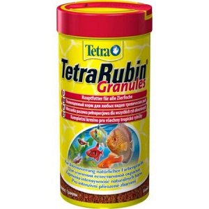 TetraRubin Granules корм в гранулах для улучшения окраса всех видов рыб 250 мл