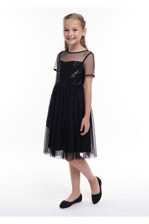 #85969 Платье чёрный