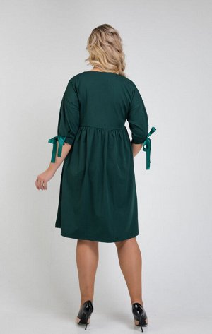 Платье 306/2 темно-зеленый