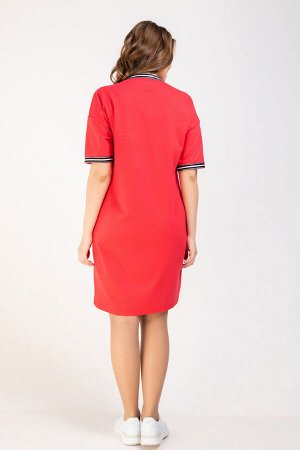 Платье 333/4 малиново-красный