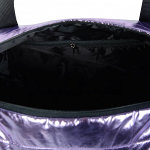 Дорожная сумка 18128 Метталик-фиолетовый