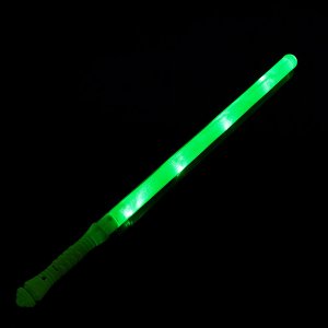Палочка световая «Голография», цвет зелёный