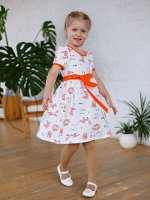 Платье Аленка лисы