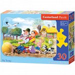 Пазл 30 эл. Castorlаnd MIDI &quot;Репка&quot;, контурный